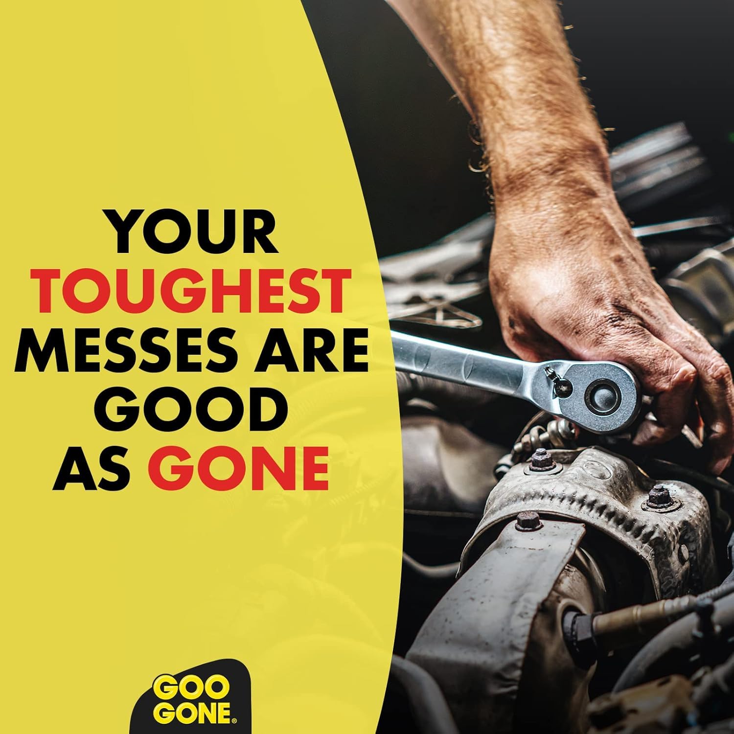 Goo Gone Spray Pro-Power Adhesive Remover with Scraper, Professional Strength, Easily Removes Wood Glue, Grease, Tar, Stickers, Goos, Wet Paint
