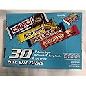 Ferrero Variety Pack 30 Candy Bars (8 Butterfinger, 8Crunch, 8-100 Grand, 6BabyRuth)