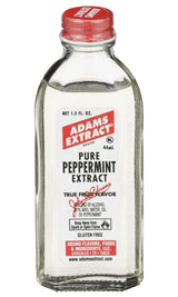 Adams Extract Flavoring 1.5oz Bottles (Pack of 3) Choose Flavor Below (Pure Peppermint Extract)