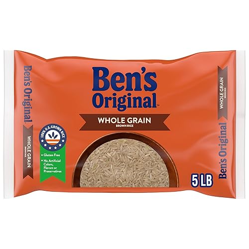 BEN'S ORIGINAL Whole Grain Brown Rice, 5 lb Bag