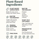 Roses Natural Active Wear Laundry Detergent & Soak - Plant-Based Odor Removing Formula for Gym Clothes & Performance Fabrics, 32 oz (Mahogany