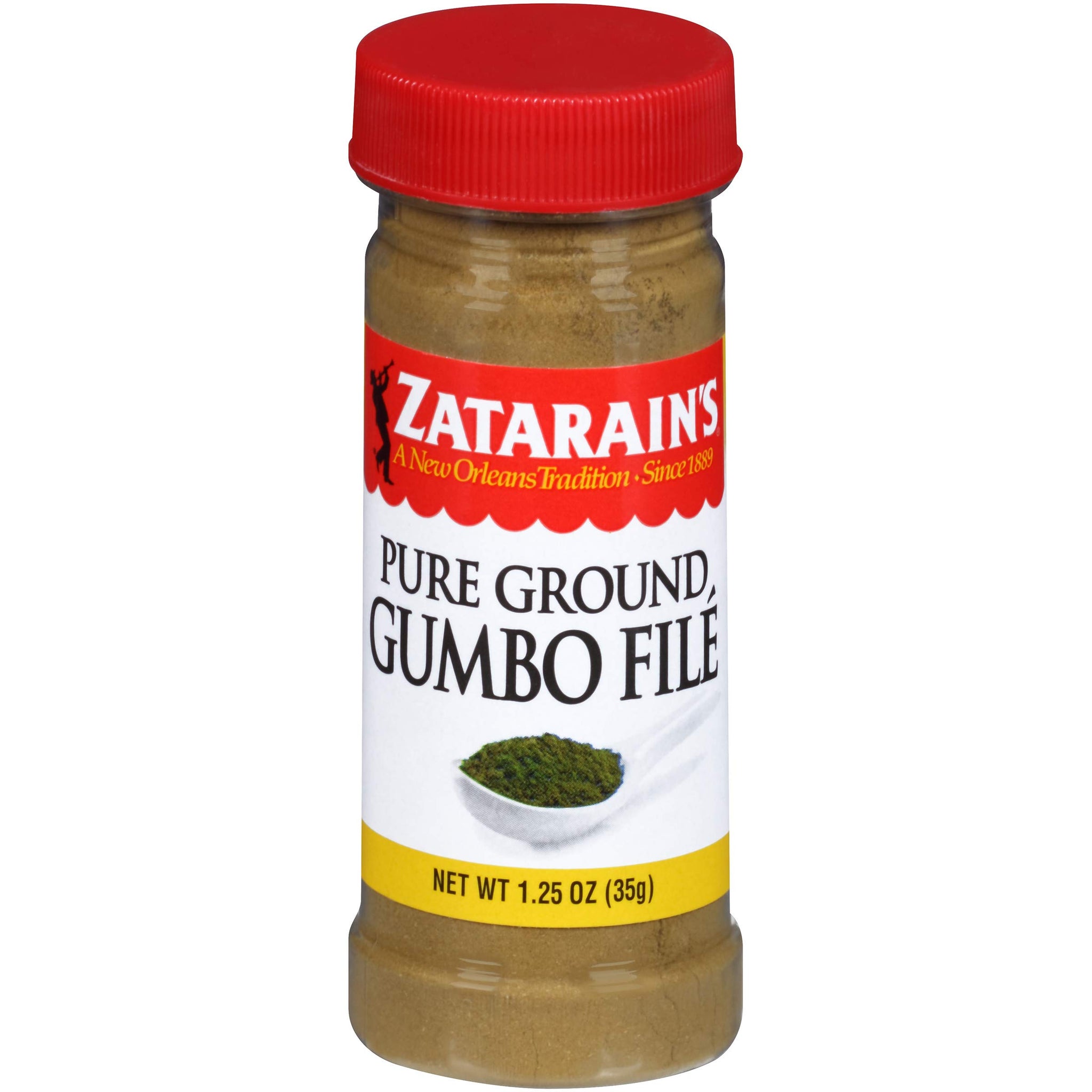 Zatarain's Pure Ground Gumbo File, 1.25 oz (Pack of 12)