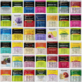 Bigelow Tea Sampler Assortment Variety Pack 48 Count - 24 Flavors - Perfect For Tea Lovers - With Gift Box