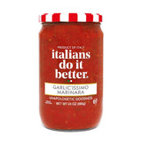 Italians Do It Better Garlic'issimo Garlic Marinara Pasta Sauce - Authentic Italian Tomatoes with Basil, Garlic, Oregano & White Pepper - No Sugar