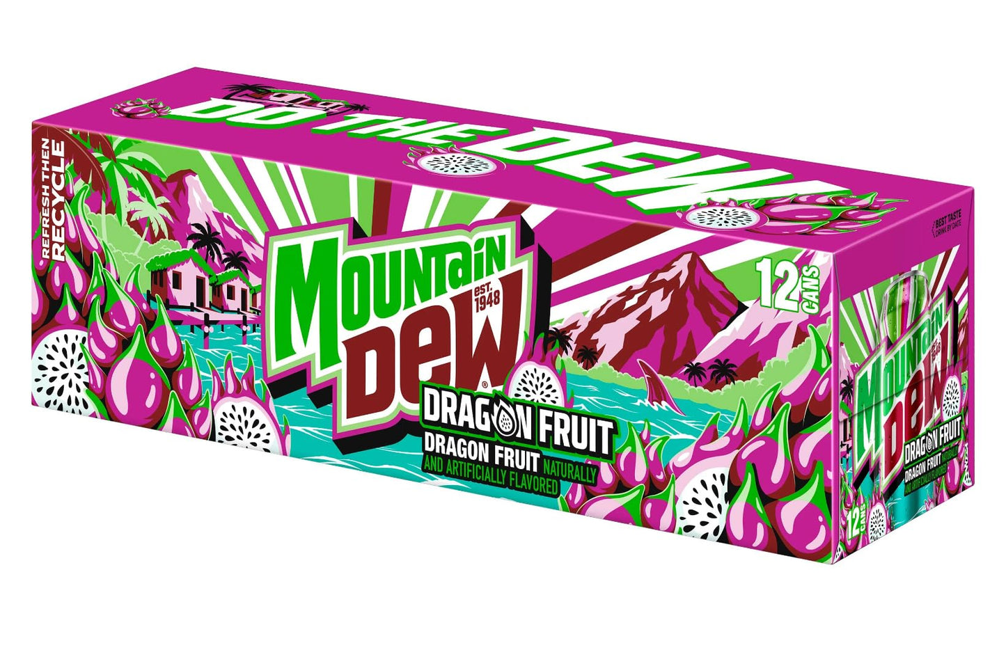 Mountain Dew Dragon Fruit 12x355ml