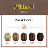 San Diego Coffee Vanilla Nut, Medium Roast, Whole Bean Coffee, 16-Ounce Bag Café en grano tostado