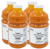 Nature Blessed 100% Pure Tangerine Fruit Juice Concentrate - 4 Quarts (4/32 fl oz bottles), Great for Home Vintners, Home Brewers, Cider, Spirits