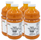 Nature Blessed 100% Pure Tangerine Fruit Juice Concentrate - 4 Quarts (4/32 fl oz bottles), Great for Home Vintners, Home Brewers, Cider, Spirits