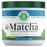 Green Foods Organic Ceremonial Grade Matcha Green Tea from Japan 5.5oz