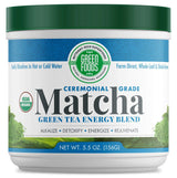 Green Foods Organic Ceremonial Grade Matcha Green Tea from Japan 5.5oz