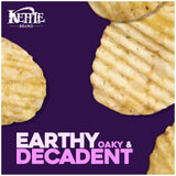 Kettle Brand Potato Chips, Krinkle Cut, Truffle Oil & Sea Salt Kettle Chips, 7.5 Oz