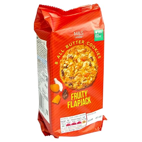Marks and Spencer All Butter Fruity Flapjack Cookies 200g