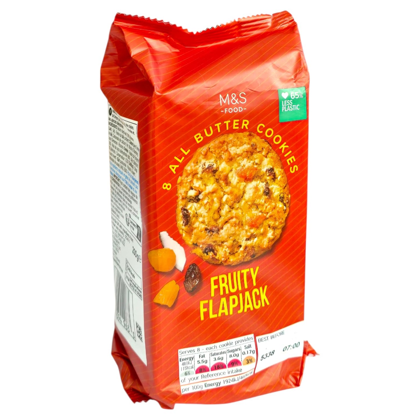 Marks and Spencer All Butter Fruity Flapjack Cookies 200g