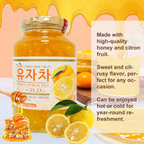 Apexy Authentic Korean Honey Citron Tea, Citron Tea, Just Add Hot Water, Yuzu Marmalade, Yuzu for Salad, Citron Spread, No Artificial Colors