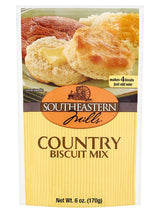 Southeastern Mills Country Biscuit Mix, Quick Prep, Just Add Water, 6 Ounce Packets Each (Pack of 3)