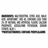 Crystal Light Drink Mix, 12 Packets, for Convenient On-the-Go Flavorful Hydration, Artificially Flavored Raspberry Ice, Zero Sugar, . 6 oz each
