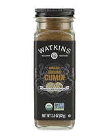 Watkins Gourmet Organic Spice Jar, Ground Cumin, Non-GMO, Kosher, 2.8 Ounce Jar, 1-Pack