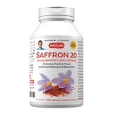 ANDREW LESSMAN Saffron 20mg - 240 Capsules - Standardized Extract. Promotes Positive Mood and Emotional Balance. Relaxation and Quality Sleep. No