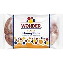 Wonder Glazed Honey Bun, Individually Wrapped Pastry Snack, 4 oz