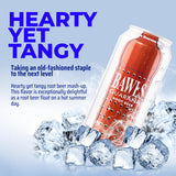 BAWLS Guarana Root Beer - Guarana Fueled Soda for Energy, High Caffeinated Drink, 16oz 24 Pack Cans