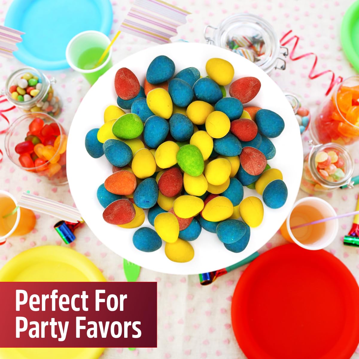 Easter Mini Rainbow Eggs (1 Pounds) 2 Bags of Chocolate Eggs Each 8 oz, Mini Eggs Perfect for Easter Celebrations, Treat Yourself to the Ultimate