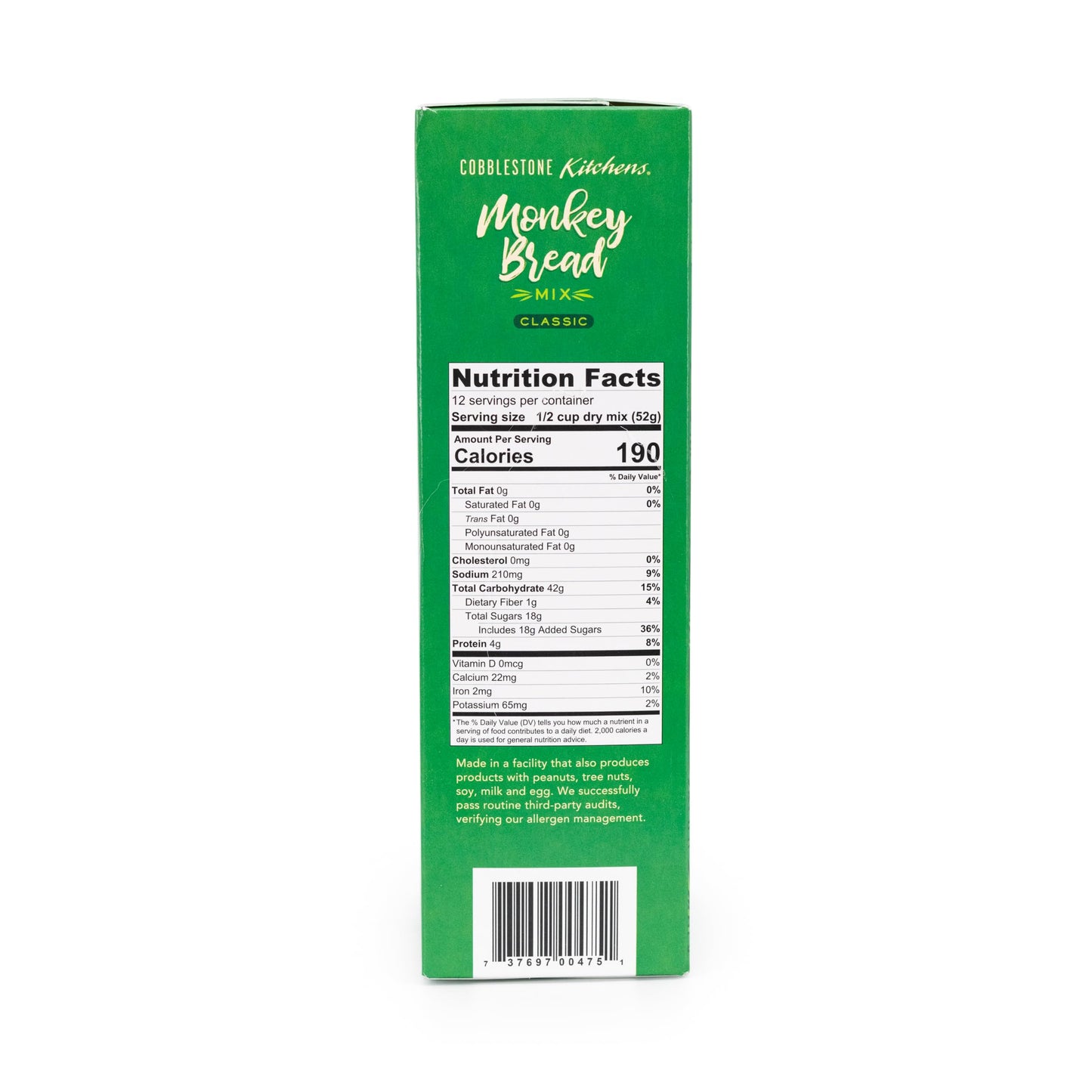 Cobblestone Kitchens Sweet Cinnamon Monkey Bread , 22 oz. Box