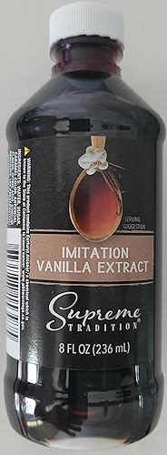 Imitation Vanilla Extract - 8 oz,