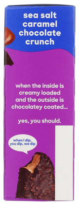 Yasso Sea Salt Caramel Chocolate Crunch Frozen Yogurt Bars, 10.6 FZ