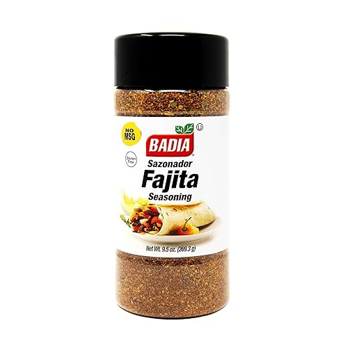 Badia Fajita Seasoning, Sazonador para Fajitas, 9.5 oz - Zesty Tex-Mex Spice Blend for Fajitas