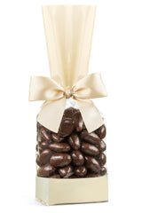 Father’s Day Candy Gift Set - Assorted Chocolate Covered Almonds, Soft Caramels & Jelly Nougats - Luxury Kosher Dairy Free Candy Basket Alternative