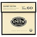 Smith Teamaker | Dandy Detox - Dandelion Root, Spicy Krishna Tulsi, Ginger & Honeybush | Caffeine-Free, Herbal, Certified Organic, Vibrant Wellness
