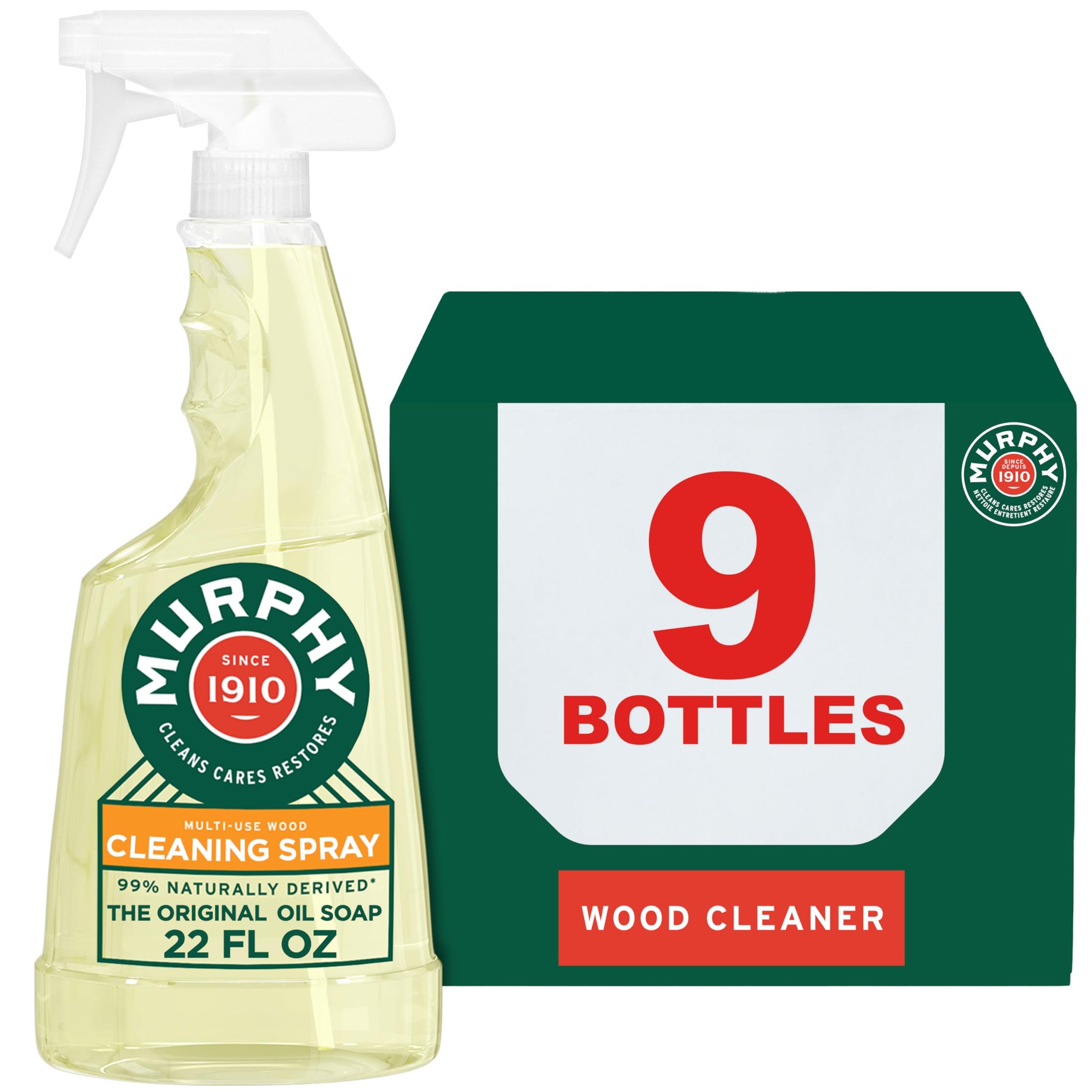 Murphy Oil Soap Wood Cleaner, Orange (01031CT)