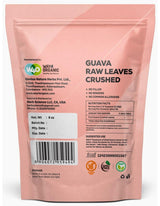 Guava Leaf Tea (Dried Crushed Leaves, Not Powder) 8 Oz, Hair Re-Growth, Skin & Nails, No Preservatives, 100% Pure Guava Leaves (1 Pack(8 Oz))