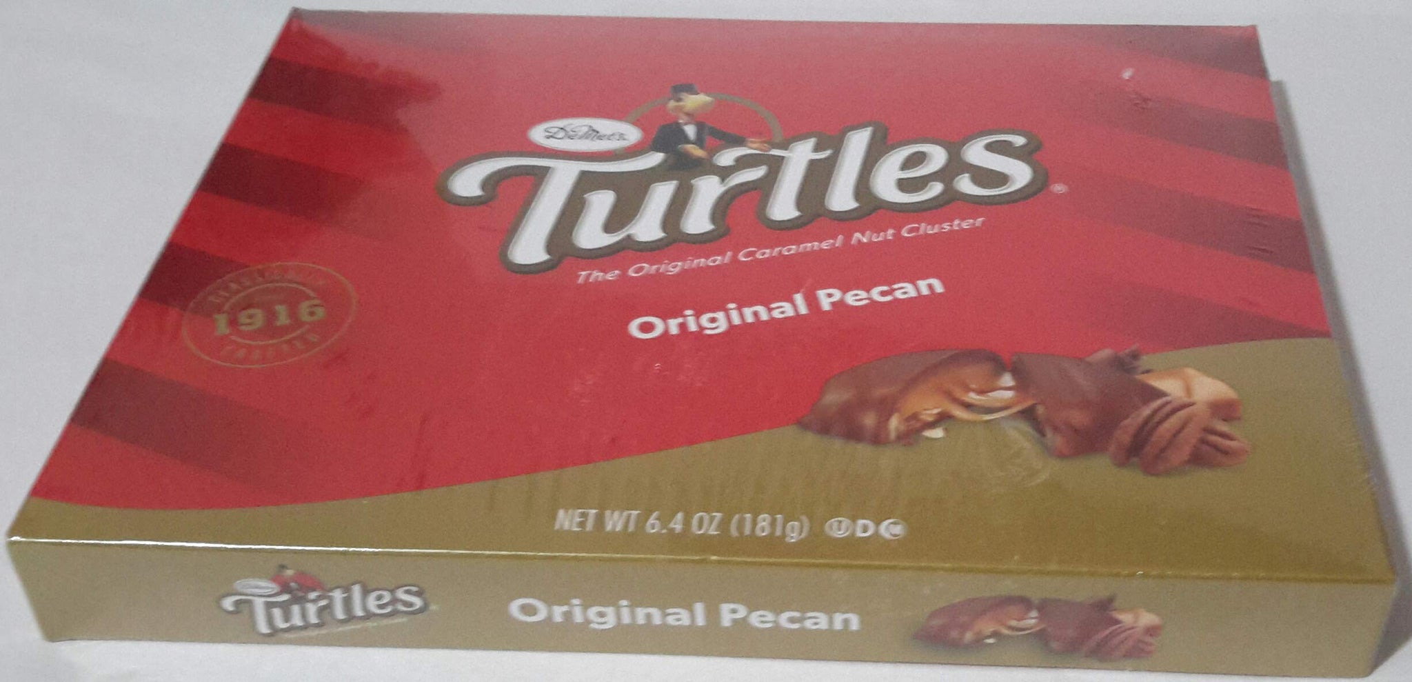 Demets Candy Turtles Original Holiday Box,0.53 pounds