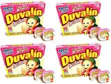 Duvalin Strawberry & Vanilla Mexican Sweet Candy 18 Pcs 9.52oz Pack of 4