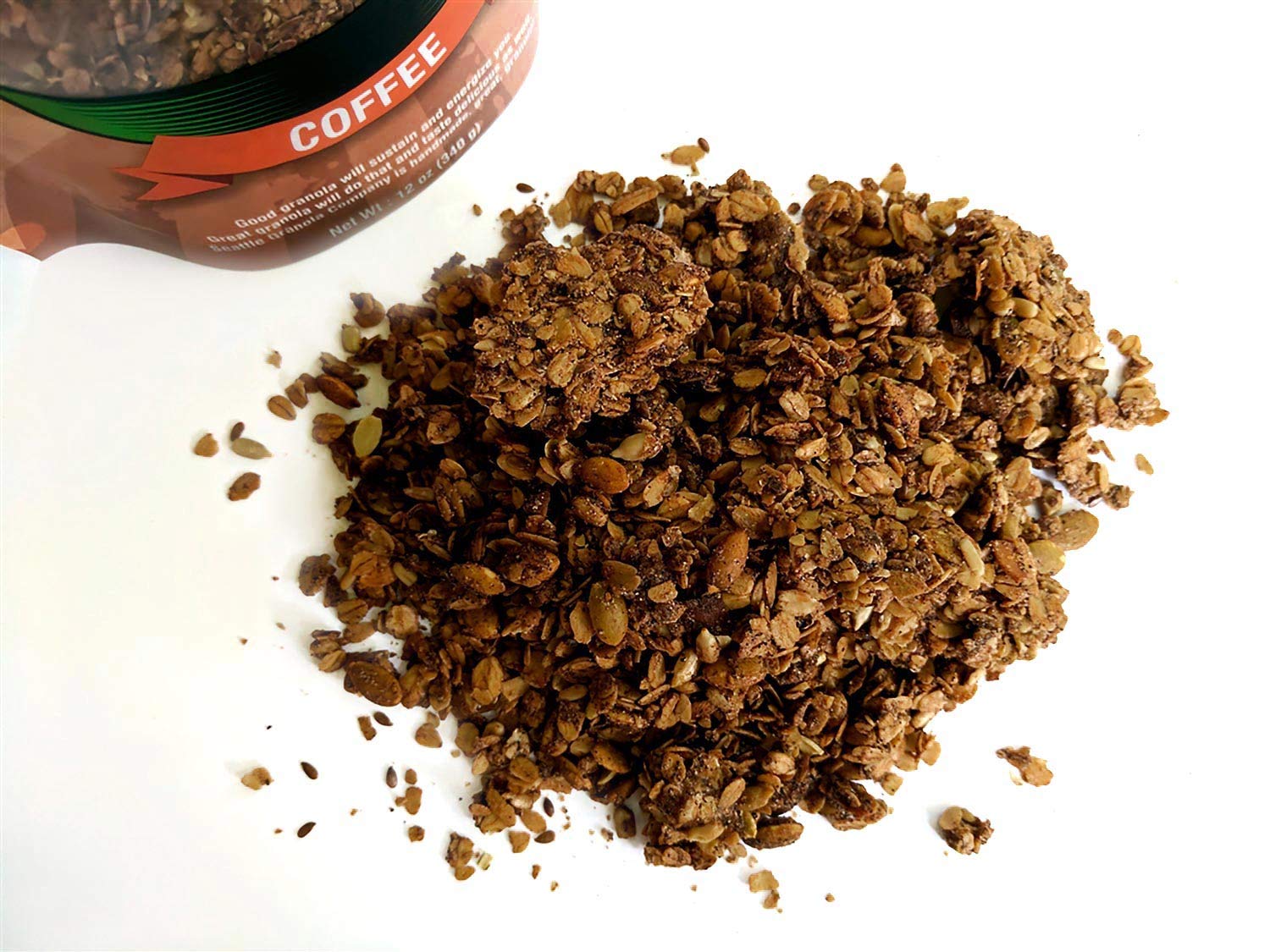 Seattle Granola Company Coffee Flavor 12 oz bag