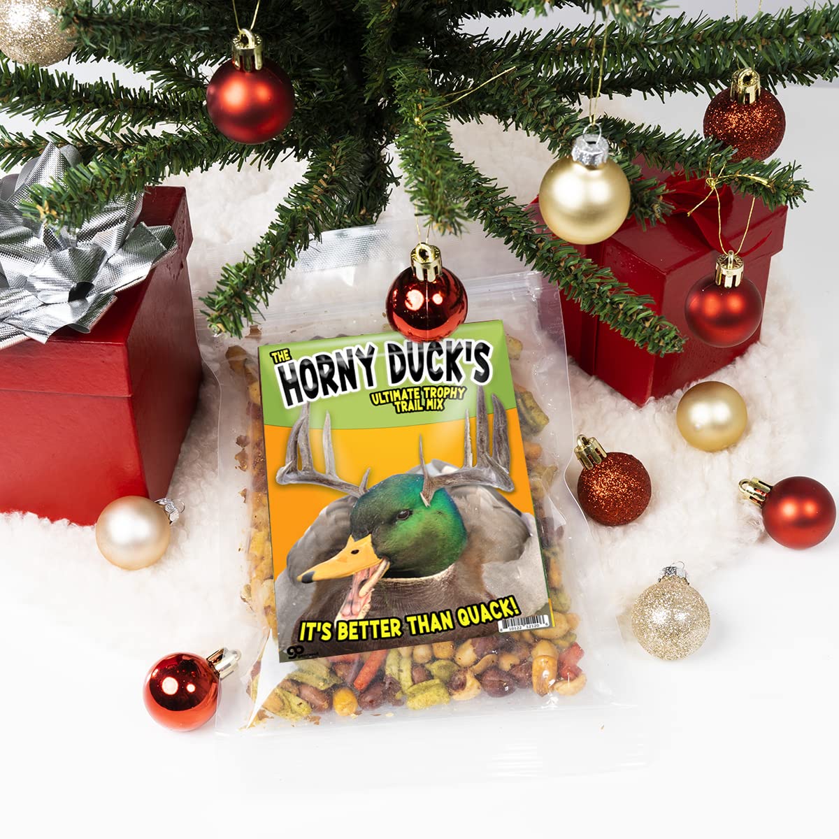 Horny Duck Trophy Trail Mix - Gourmet Snack Blend for Duck Hunters Better Than Quack - Funny Food Gifts for Men Snack Basket Filler - American Made