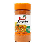 Badia Sazon with Coriander & Annatto Seasoning, 7 oz - Perfect Blend, Authentic Latin Flavor