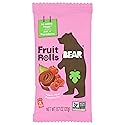 Bear Fruit Roll Raspberry Single, 0.7 oz