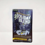 Raven's Brew Coffee Holiday Blend Ground Coffee - Premium 10oz Full City Roast with Molasses, Spices & Baker's Chocolate Notes | Seasonal Celebration