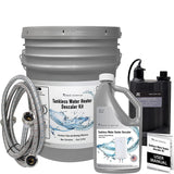 Allied Science Tankless Water Heater Flush Kit with Quart Liquid Descaling Solution and 1/6HP Extra Strength Pump