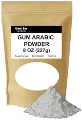 Gum Arabic (Acacia) Powder Food Grade (8 OZ)