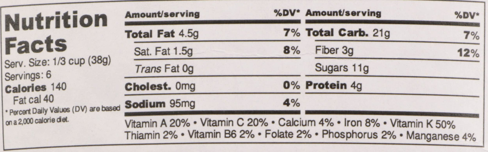 Victory Dance Foods Juiced Kale Matcha Garden Granola, 8 OZ