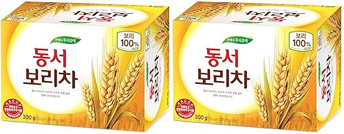 Dongsuh Roasted Barley Tea, 10g x 30 bags Pack of 2