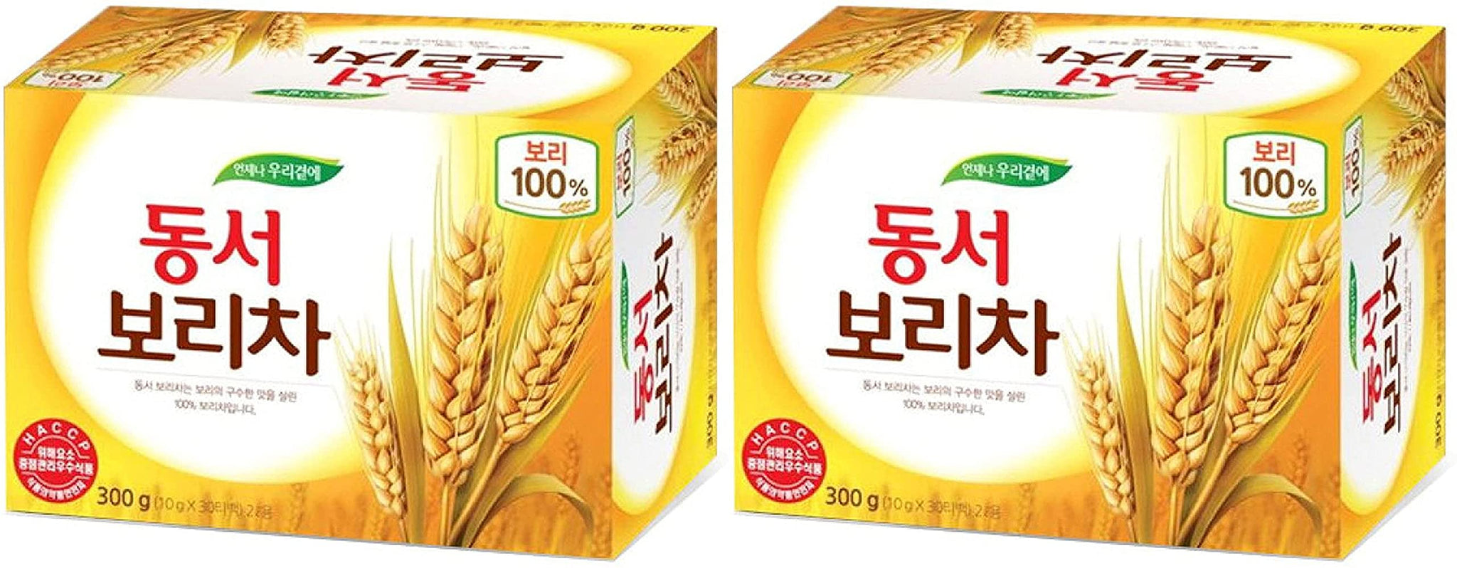 Dongsuh Roasted Barley Tea, 10g x 30 bags Pack of 2