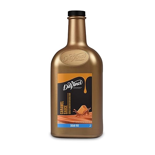 DaVinci Gourmet Sugar Free Caramel Sauce, 64 Fluid Ounces (Pack of 1)