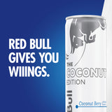 Red Bull Energy Drink, The Coconut Edition, 8.4 Fl oz, 4 Pack, 33.6 Fl oz