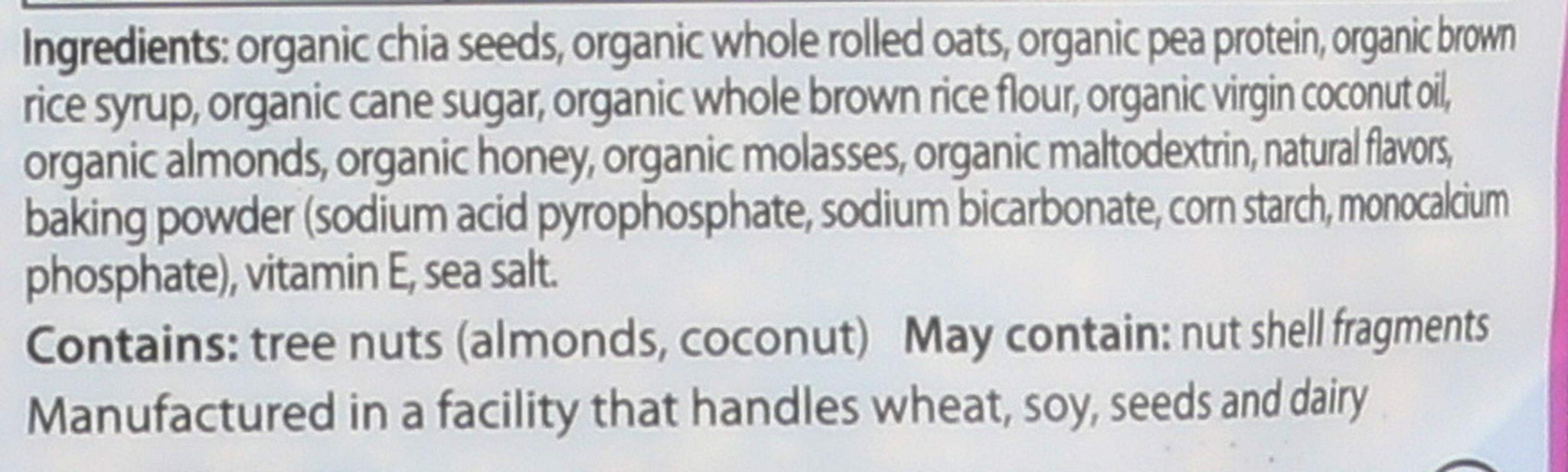 Mamma ChiaOrganic M.C. Vanilla Chia Gran 9 Oz (Pack Of 6)