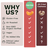 Karma Nuts Peri Peri Chili Spiced Cashews | 1.5 oz - 12 Pack | Whole Cashews | Air Roasted, No Oil | Natural, Minimally Processed | Non-GMO