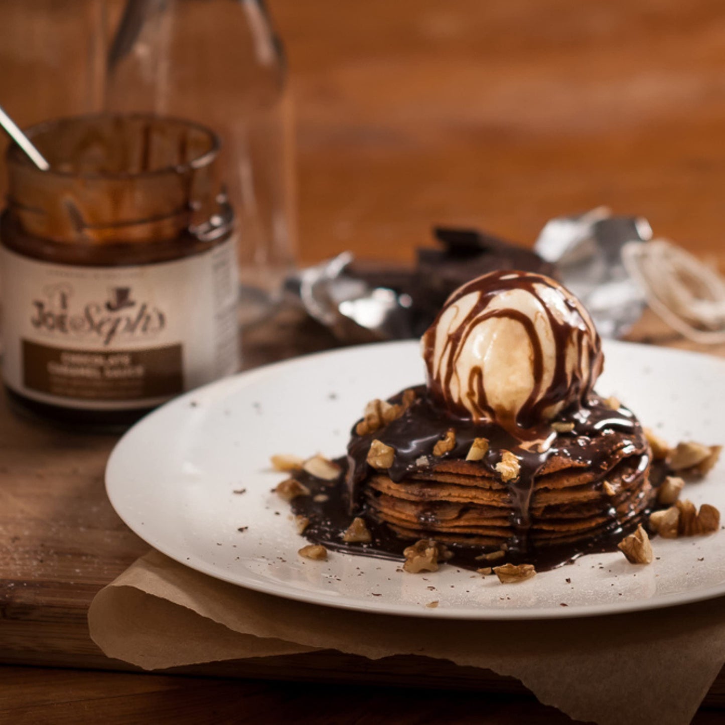 Joe & Seph's Chocolate Caramel Sauce 230g - Pack of 2